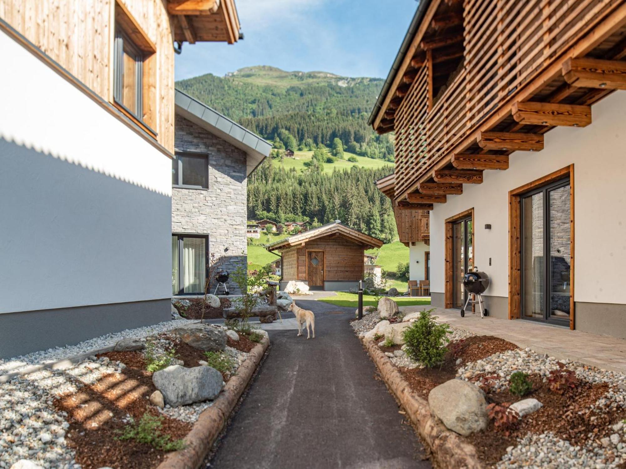 The Village Chalet Stone House Wald im Pinzgau Luaran gambar