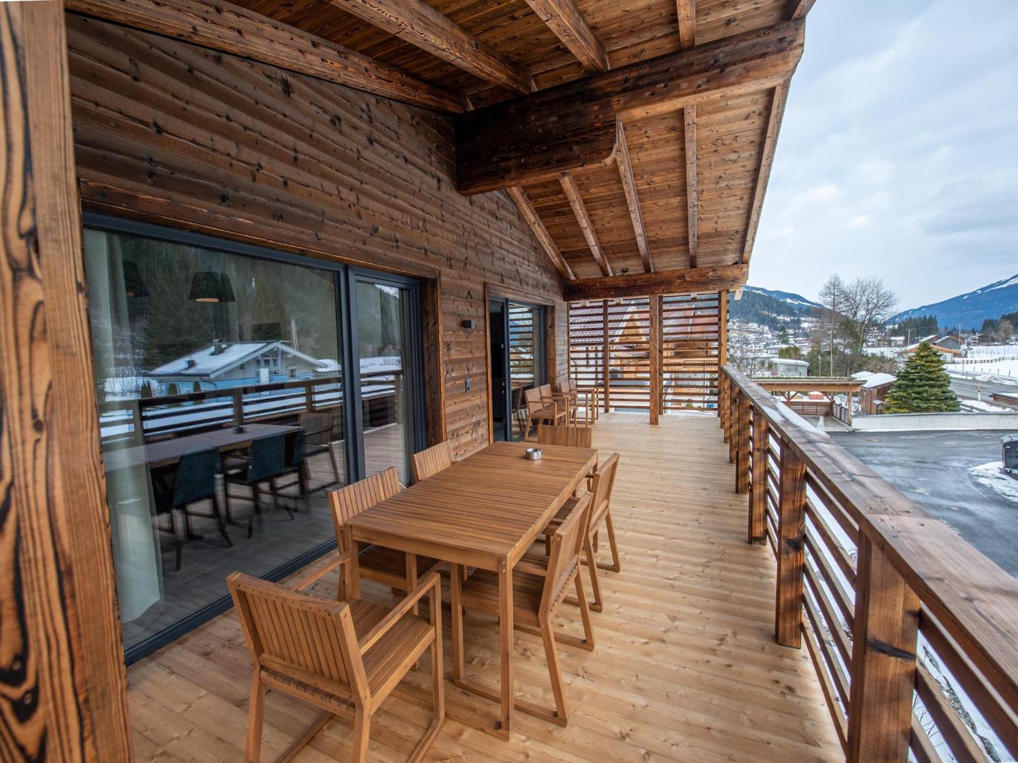 The Village Chalet Stone House Wald im Pinzgau Luaran gambar