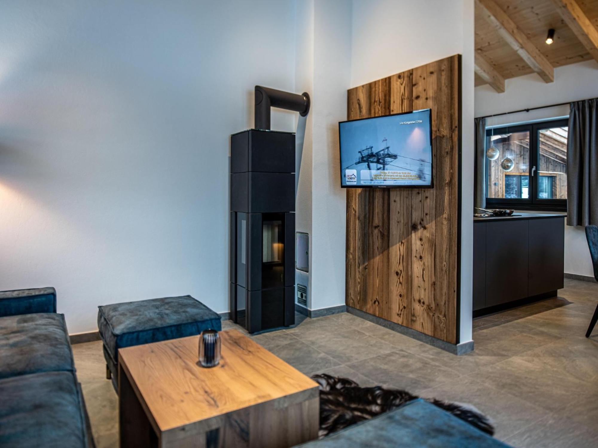 The Village Chalet Stone House Wald im Pinzgau Luaran gambar