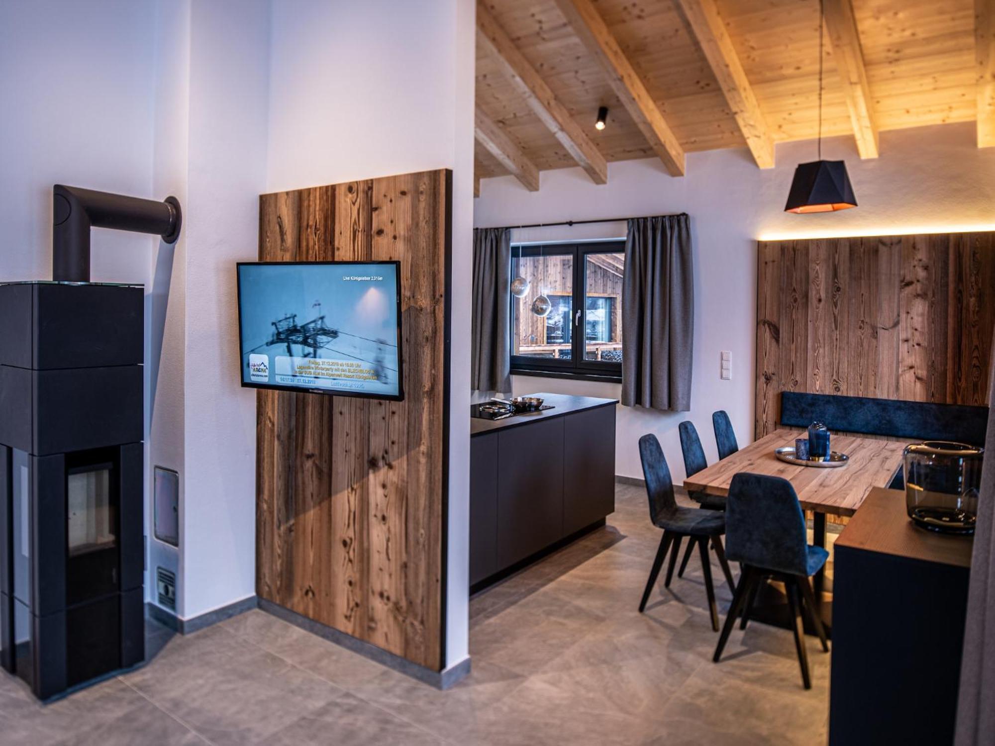 The Village Chalet Stone House Wald im Pinzgau Luaran gambar